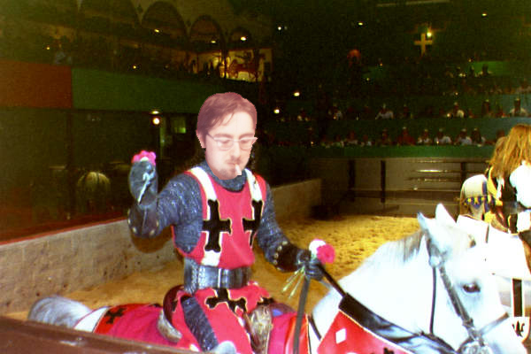 it is sir george, the sad knight.